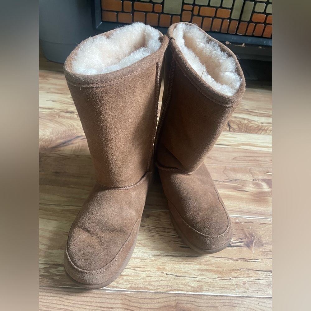 BearPaw Cozy Shearling Lined Footwear